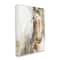 Stupell Industries Horse Portrait Orange Brown Animal Watercolor Painting Canvas Wall Art